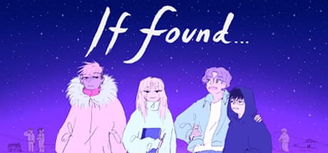 If Found — фон страницы