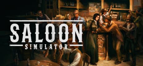 Saloon Simulator — фон страницы