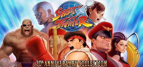 Street Fighter - 30th Anniversary — фон страницы
