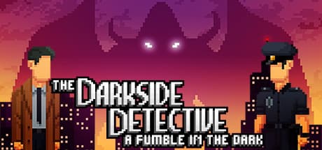 The Darkside Detective: A Fumble in the Dark — фон страницы