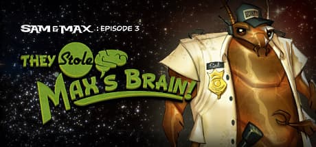 Sam & Max 303: They Stole Max's Brain! — фон страницы