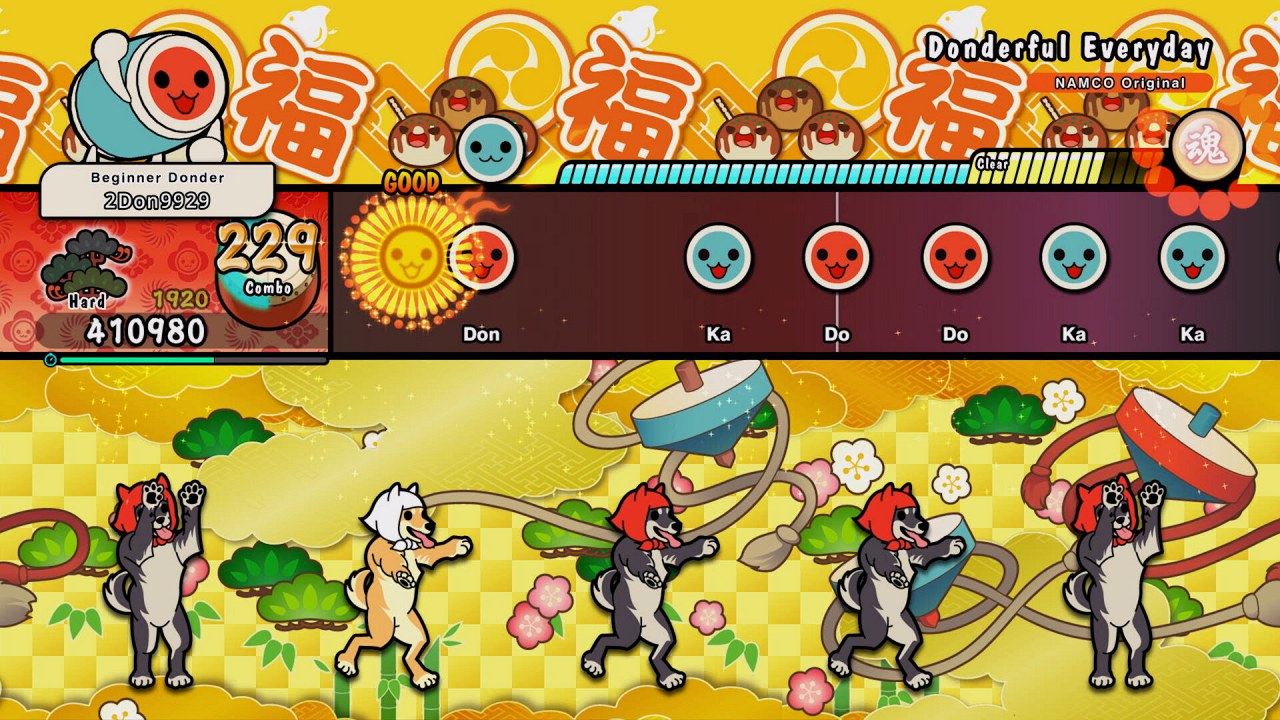 Taiko no Tatsujin: Rhythm Festival — скриншот 1
