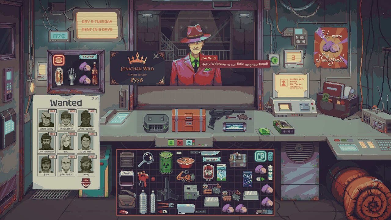 Probably Stolen - Cyberpunk Shopkeeper Sim — скриншот 1