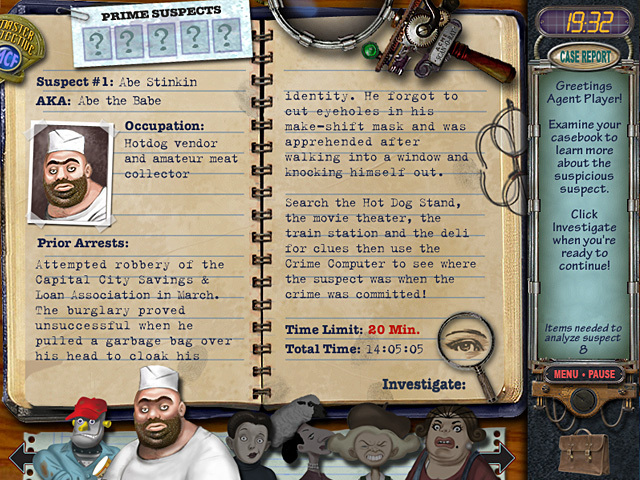 Mystery Case Files: Prime Suspects™ — скриншот 1